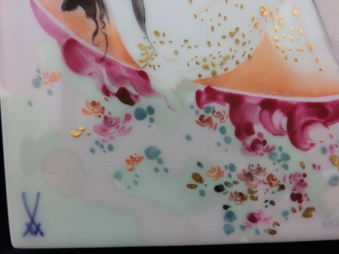 マイセン　陶板画　アラビアンナイト　3種　【希少・新品未使用】額なし マイセン 陶板画 アラビアンナイト 3種 【希少・新品未使用】額